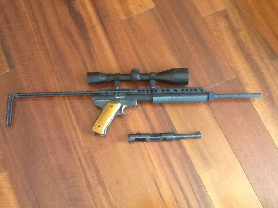 I suppose this qualifies as a Frankenruger ;) Rimfire Central