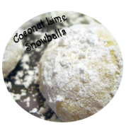Coconut Lime Snowballs