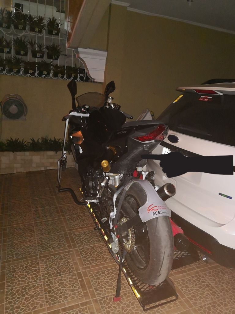 アベ My 400 on the operating table | Page 3 | Ninja 400 Riders Forum