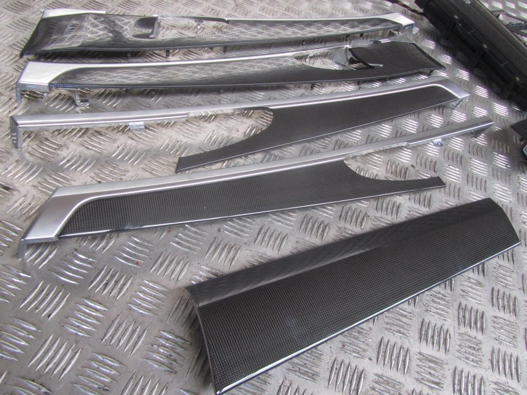 FS OEM Porsche Carbon Fiber Interior Trim for Panamera