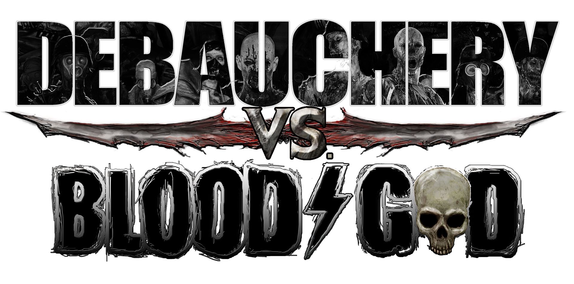 Debauchery vs Blood God (logo)