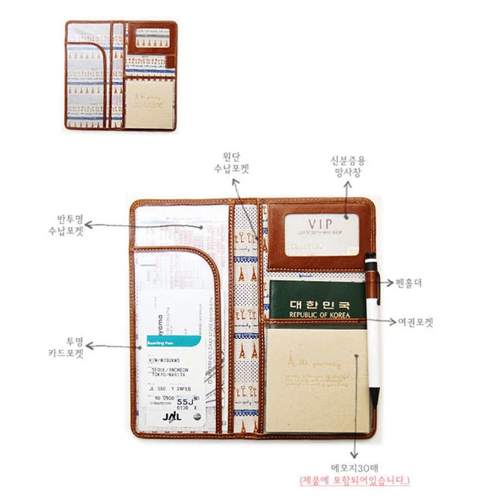 Passport Cover Boarding pass Holder Ticket Organiser Document Folder Under $10