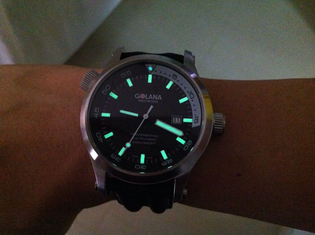 My first internal rotating bezel dive watch.