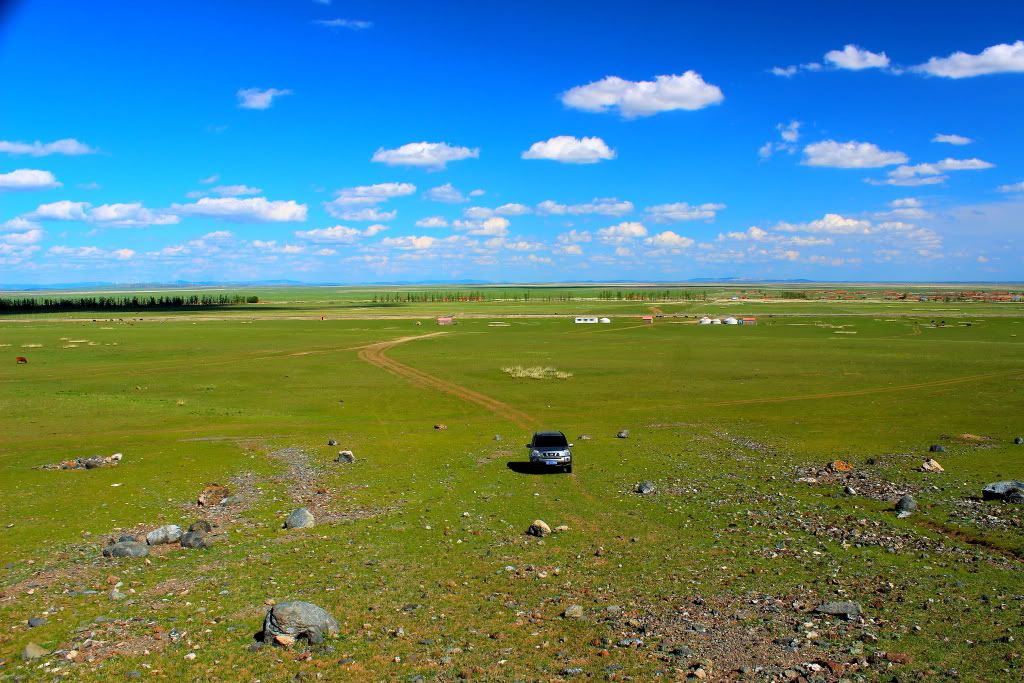 达里诺尔湖--环湖游记二（达里湖西岸、北岸）