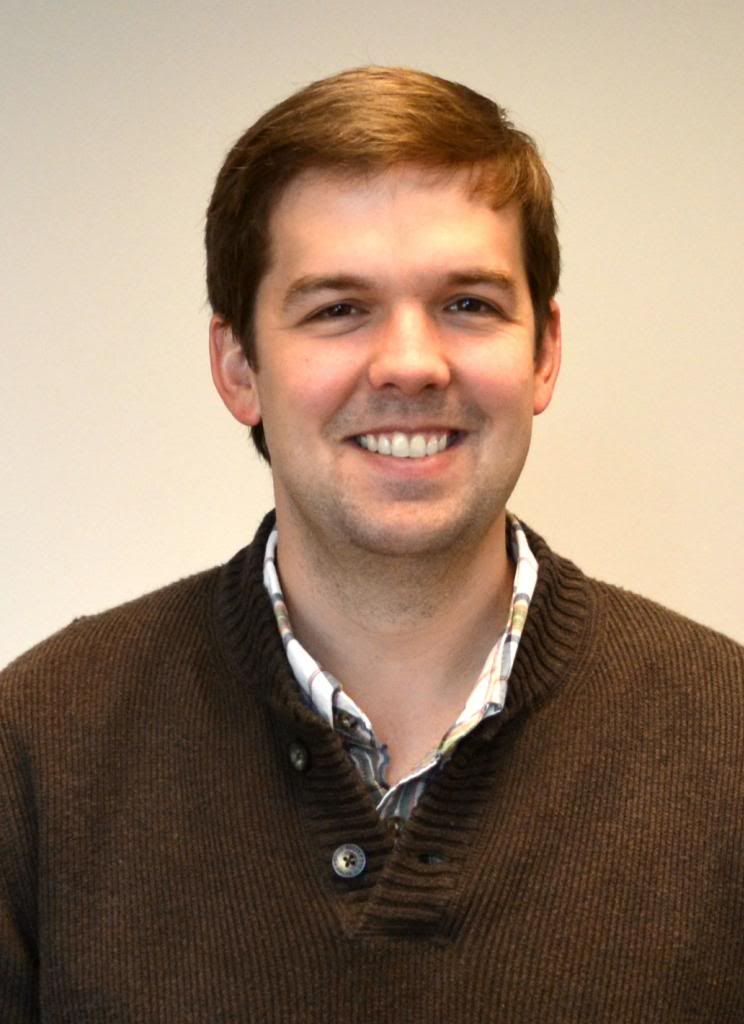 David at the start of Movember David, Director of Product Development, at the start of Movember