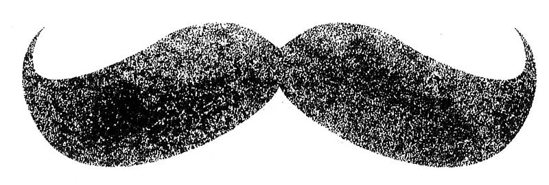 Mustache from Movember mustache
