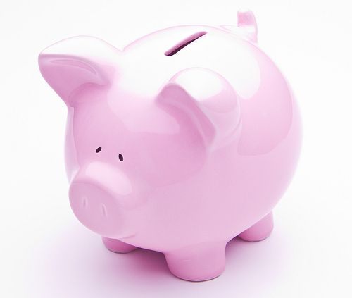 Piggy Bank pink piggy bank