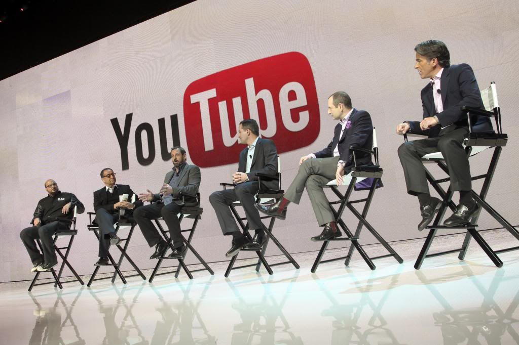 Youtube-CES-2012 Youtube leads a keynote at CES 2012