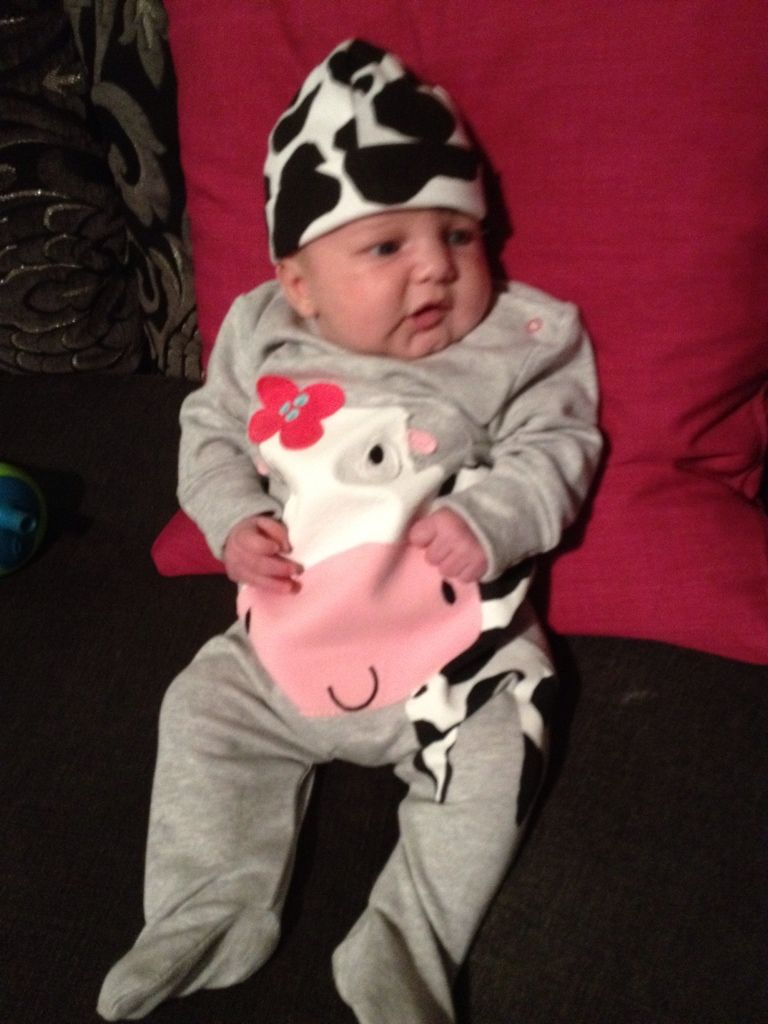 cow sleepsuit